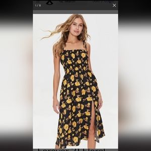 Forever 21 floral midi